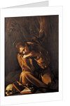 Saint Francis in Meditation, 1606 by Anonymous
