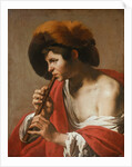 Flute Player, 1621 by Anonymous