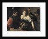 David with the Head of Goliath and two Soldiers, c. 1615 by Anonymous