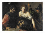 David with the Head of Goliath and two Soldiers, c. 1615 by Anonymous