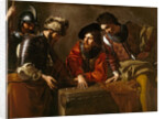 Dice Players, ca 1624 by Anonymous