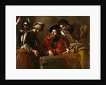 Dice Players, ca 1624 by Anonymous