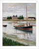 Sailboat Moored on the Seine, Argenteuil, ca 1891 by Anonymous