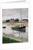 Sailboat Moored on the Seine, Argenteuil, ca 1891 by Anonymous