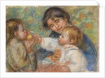 Child with an Apple (Gabrielle, Jean Renoir and a Little Girl), c. 1895 by Anonymous