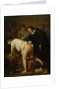 Scene from the Fable La Jument du compère Pierre (The Mare of Peasant Pierre) by Jean de La Fontaine by Anonymous