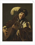 A Boy Playing the Lute (Hearing by Anonymous