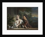 A Man Trying to embrace a Woman by Anonymous