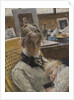 Studio Idyll. The Artists Wife and their Daughter, 1885 by Anonymous