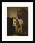 A Woman Catching Fleas by Candlelight by Anonymous
