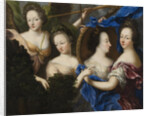 Allegory with self-portrait and profile portrait of Ulrika Eleonora the Elder, 1689 by Anonymous