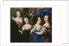 Allegory with self-portrait and profile portrait of Ulrika Eleonora the Elder, 1689 by Anonymous