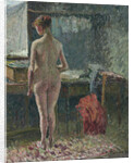 Nude woman in interior, 1895 by Anonymous