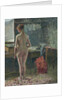 Nude woman in interior, 1895 by Anonymous