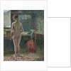 Nude woman in interior, 1895 by Anonymous