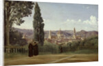 View of Florence from the Boboli Gardens, ca 1835-1840 by Anonymous