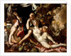 Lot and his Daughters, ca 1595 by Anonymous