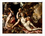 Lot and his Daughters, ca 1595 by Anonymous