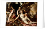 Lot and his Daughters, ca 1595 by Anonymous