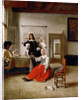 Young Woman Drinking, 1658 by Anonymous