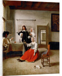 Young Woman Drinking, 1658 by Anonymous