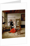 Young Woman Drinking, 1658 by Anonymous