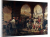 Bonaparte Visiting the Plague Victims of Jaffa, 1804 by Anonymous