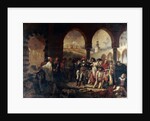 Bonaparte Visiting the Plague Victims of Jaffa, 1804 by Anonymous