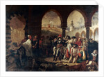 Bonaparte Visiting the Plague Victims of Jaffa, 1804 by Anonymous