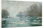Ice Floes Near Vétheuil (La Débâcle près de Vétheuil), c. 1880 by Anonymous