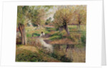The Watering Place, Éragny, 1895 by Anonymous