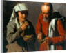Peasant Couple eating Peas, c. 1620 by Anonymous
