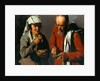 Peasant Couple eating Peas, c. 1620 by Anonymous