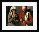 Peasant Couple eating Peas, c. 1620 by Anonymous