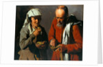 Peasant Couple eating Peas, c. 1620 by Anonymous