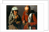 Peasant Couple eating Peas, c. 1620 by Anonymous