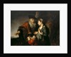 The Repudiation of Hagar, c. 1615 by Anonymous