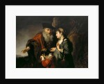 The Repudiation of Hagar, c. 1615 by Anonymous
