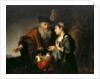 The Repudiation of Hagar, c. 1615 by Anonymous