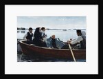 Conveying a Childs Coffin, 1879 by Anonymous