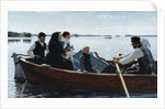 Conveying a Childs Coffin, 1879 by Anonymous