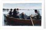 Conveying a Childs Coffin, 1879 by Anonymous