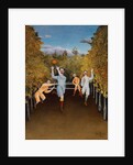 The Football Players, 1908 by Anonymous