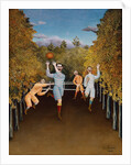 The Football Players, 1908 by Anonymous