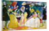 Group in Crinolines (Reifrockgesellschaft), 1909 by Anonymous