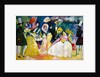 Group in Crinolines (Reifrockgesellschaft), 1909 by Anonymous