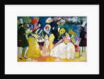 Group in Crinolines (Reifrockgesellschaft), 1909 by Anonymous