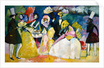 Group in Crinolines (Reifrockgesellschaft), 1909 by Anonymous