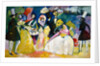 Group in Crinolines (Reifrockgesellschaft), 1909 by Anonymous