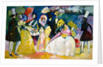 Group in Crinolines (Reifrockgesellschaft), 1909 by Anonymous